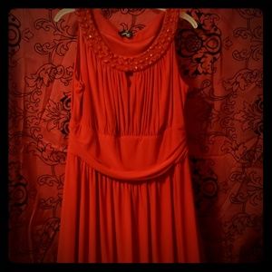 Candy Apple Red Formal Maxi Dress